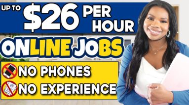 📵 No Phone Calls! Up To $26/Hour Work from Home Tech Support Agent