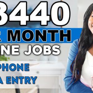 📵 URGENT: $3440 PER MONTH! NO PHONE DATA ENTRY ONLINE JOBS! GET PAID TO TYPE! | WORK FROM HOME JOBS