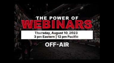 POWER OF WEBINARS WITH PETE VARGAS & GRANT CARDONECreate Webinar Revenue the Easy Way