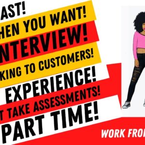 Hiring Fast Just Take The Assessments No Interview No Talking To Customers No Exp Work From Home Job