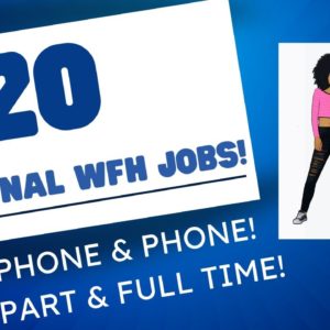 20 Seasonal Work From Home Jobs (Non Phone & Phone) Best Work From Home Jobs 2023 #wfh #makemoney