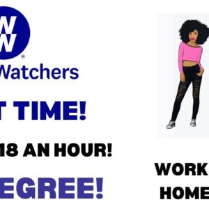 Weight Watchers Hiring Part Time Work From Home Job Part Time Online Job No Degree Up To $18 An Hour