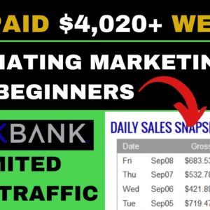 Clickbank Affiliate Marketing For Beginners|Earn $4,020 Weekly With Affiliate Marketing For Beginner