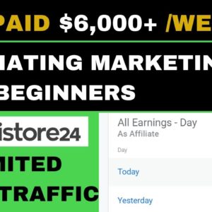 Get Paid $6,000 Weekly On Digistore24 For Just Uploading Free Videos | Easy Affiliate Marketing