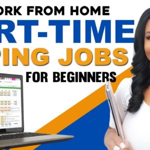 Get Paid to Type - $16 Per Hour Part-Time Work From Home Jobs! Beginner Friendly & No Phones!