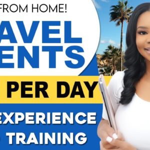 🌴 $144/Day Travel Agent Work From Home Jobs - No Experience Required, Apply Now!