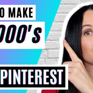 AI + Pinterest Affiliate Marketing | Make $1000's Online | NEW Method