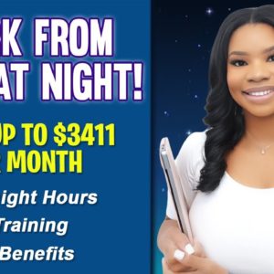 🌙 Night Work-From-Home Healthcare Jobs Hiring Now! Earn $21/Hour Authorizing Medications Overnight