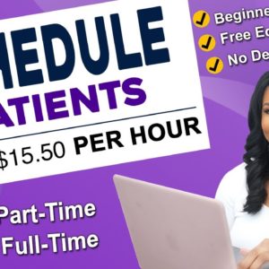 Beginner-Friendly Work From Home Medical Billing & Appointment Scheduling Jobs: Part-Time Available!