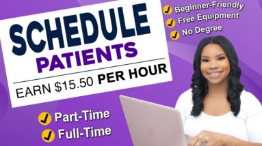 Beginner-Friendly Work From Home Medical Billing & Appointment Scheduling Jobs: Part-Time Available!