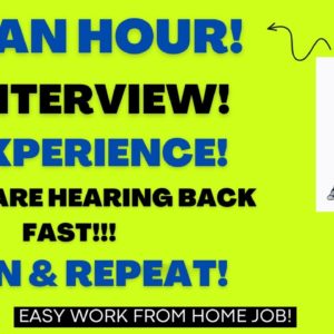 $30 An Hour Work When You Want Speak What You Hear No Interview Work From Home Job #wfh