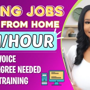 Typing Jobs From Home: Earn $24/Hour | Little Experience Required | Typing & Non-Voice Online Jobs