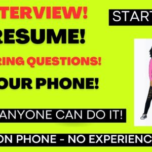 Start Now! Work When You Want Get Paid To Answer Questions No Interview Use Your Phone No Experience