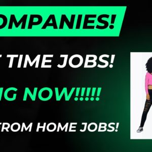 Part Time Work From Home Jobs Hiring Now!! PLUS TWO CHICKS AFTER DARK!!!