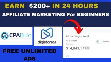 Make Your First $200+ With Affiliate Marketing In 24 Hours (Digistore24 ) | Online Business.