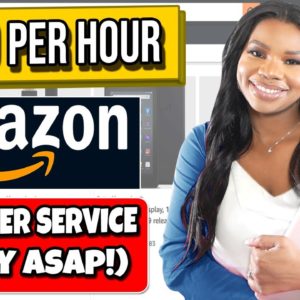 Amazon Customer Service Representative - Work from Home Jobs - $19/Hour - Apply Now!