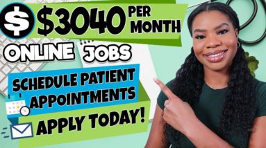 Get Paid $3040/Month to Schedule Appointments From Home! Apply Today!