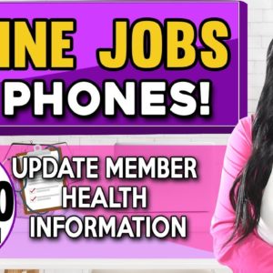 📵 High-Paying Work-From-Home Data Entry Job: Earn $3600/Month Updating Member Health Info!