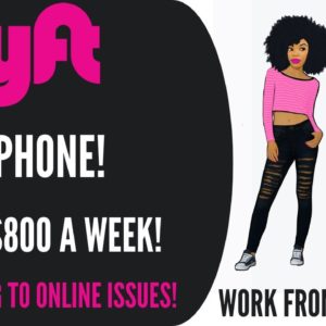 Lyft Hiring!! Non Phone Work From Home Job Up To $800 A Week No Degree Responding To Online Issues