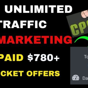 Earn $780+ With CPA Affiliate Marketing Using Free Traffic | Digital Marketing Tutorial