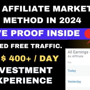 Make $640+ /Day With Digistore24 Affiliate Marketing Using Free Unlimited Traffic|EarnPassive Income