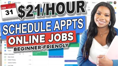 Get Paid $21/Hour to Work-from-Home as an Appointment Scheduler - Beginner-Friendly - Apply Today!