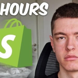 I Tried Shopify Dropshipping For 24H (Realistic Results)