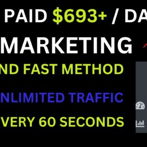 Get Paid 693+ Daily With CPA Marketing For Beginners | Free Online Digital Business