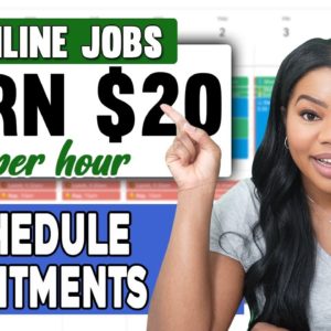 No Experience? Earn $20/Hour at Home! Easy Apply - Scheduler Job!