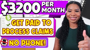 Work From Home: Earn $3200/Month as a Claims Processor (NO PHONE/NO EXPERIENCE)