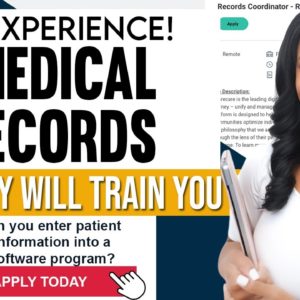 📵 No Calls! $21.50/hr Work-From-Home Medical Records Job (Company Will Train You!)