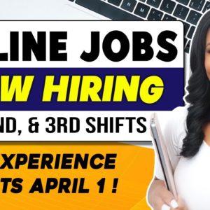 No Experience Required! $16/Hour Work From Home Jobs (1st, 2nd, 3rd Shifts)