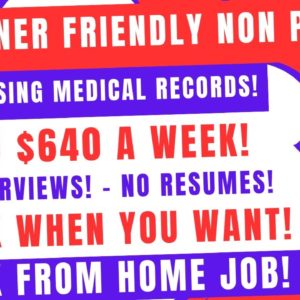 No Experience No Talking Up To $640 A Week Work From Home Job + No Interview No Resume No Experience