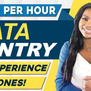 Act Fast! Earn $20.50/Hour | Data Entry Work From Home! (No Phones!)