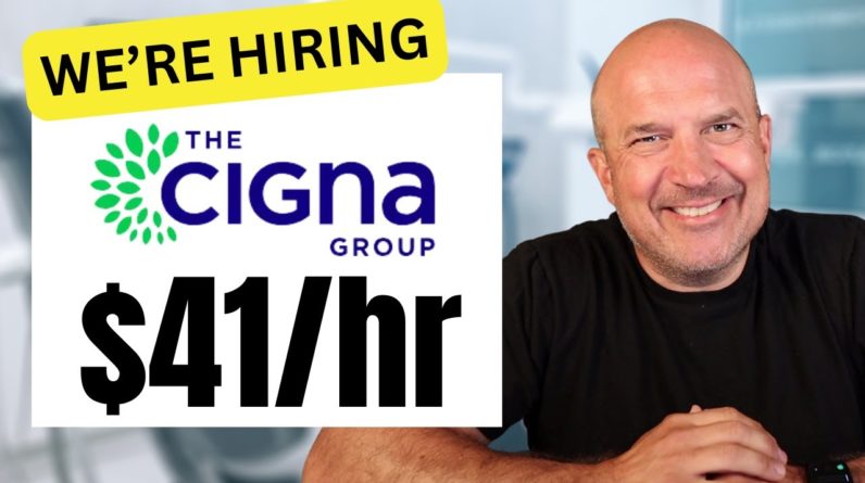 Cigna Is Hiring Work From Home Jobs | $4/hr Remote Jobs