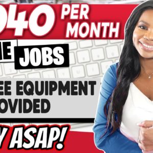 ➡️ Apply Now! $3040/Month Work-From-Home Coordinator Job (Late Hours + FREE Equipment)