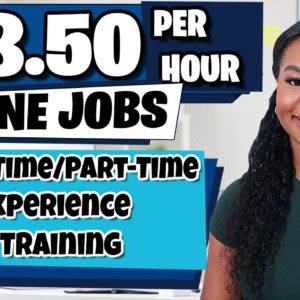 ✅ Earn $18.50/Hour From Home! No Experience Needed! (Part-Time & Full-Time)