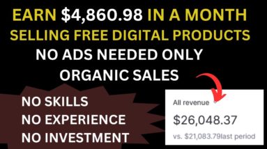 FORGET Amazon KDP, This Website Can Make You $4860.98/Month Instead | Sell Ebooks | Digital Products