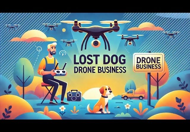 Lost dog drone business