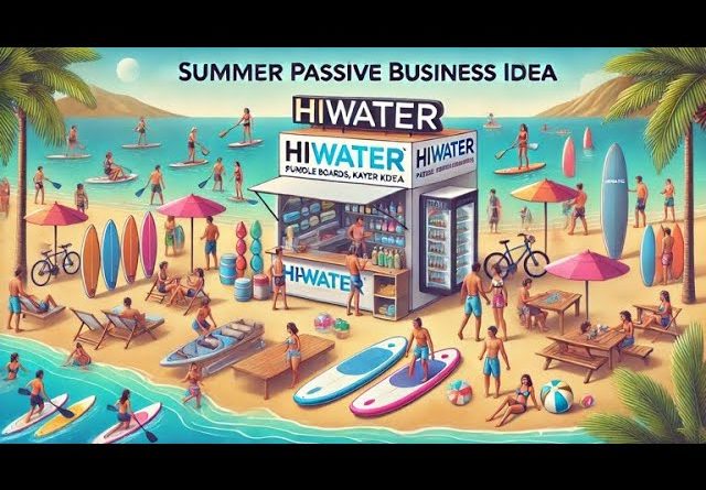 Passive income idea for the summer.