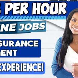 No Experience? NO Problem! Earn $15/Hour From Home in Insurance! (Learn More & Apply!)