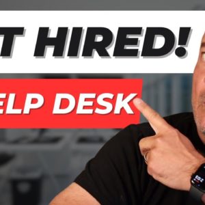 How to ACTUALLY Get An IT Help Desk Job (With No Experience)