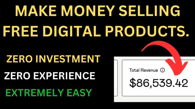 Earn $7500 In 3 Days Selling Free Digital Products | Sell Ebooks | Digital Marketing | Earn Money.