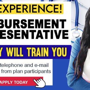 ✅ No Experience Needed! Become a Reimbursement Representative from Home, Earn $2,720/Month!